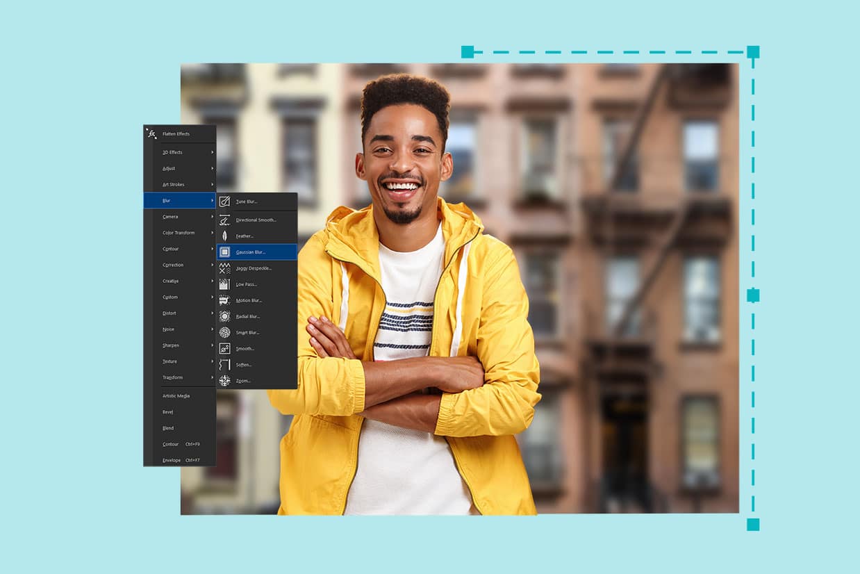 Apply blur effects for impactful visuals